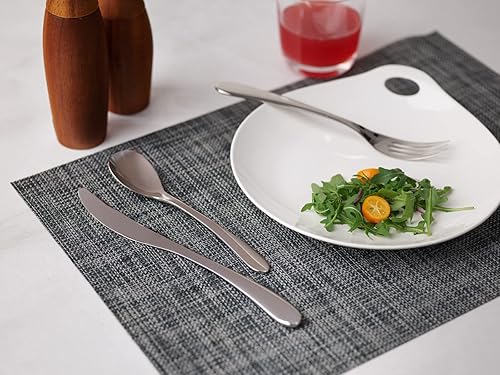 Miniatura 2 de nambe Portables - Plato llano blanco de 11 pulgadas, plato de cerámica blanca, platos de calidad de restaurante, vajilla de porcelana blanca,