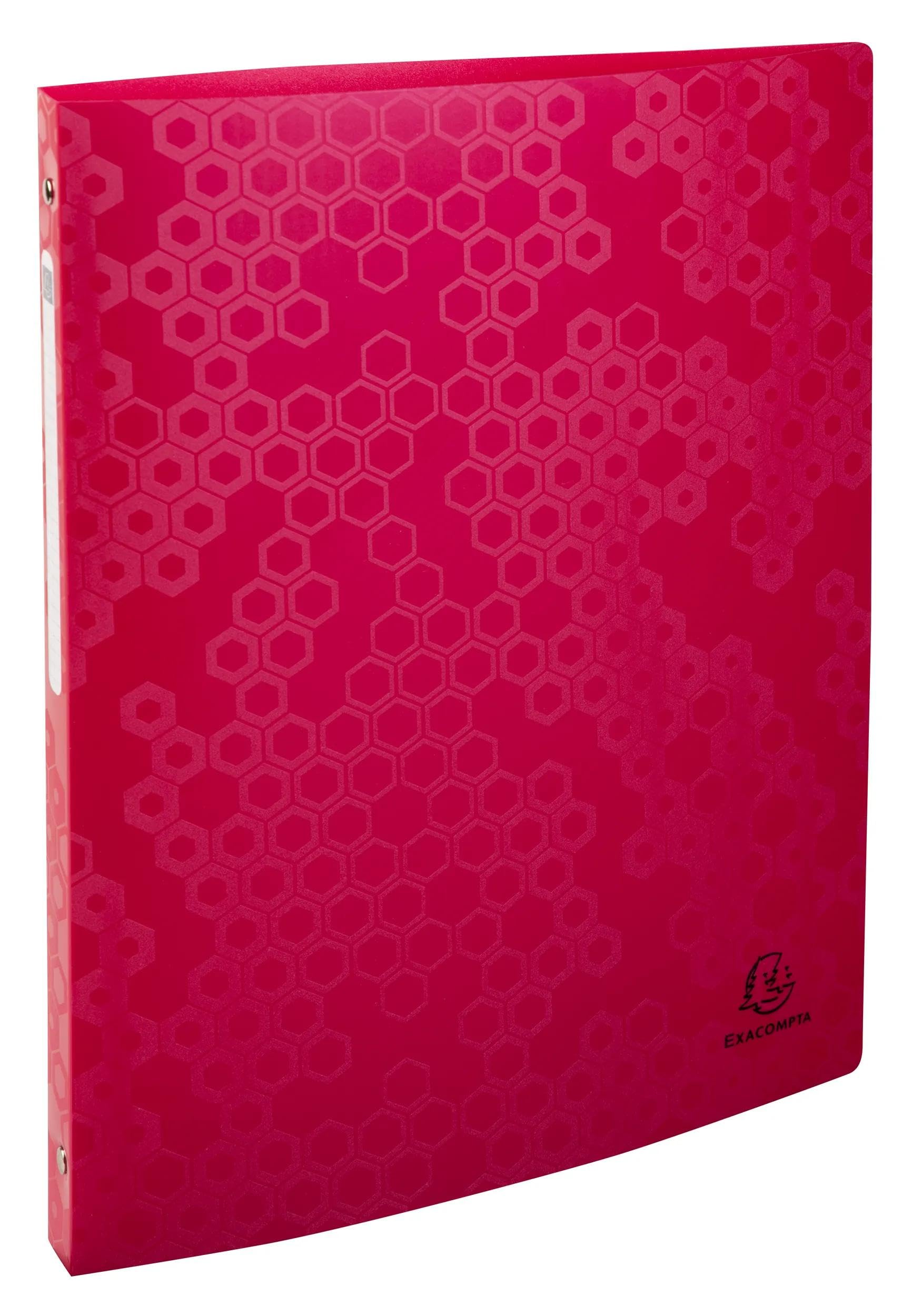 Exacompta 20 Classeurs Souples Maïa A4 4 Anneaux Assortis
