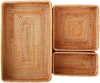 Amazon Com Rattan Tray