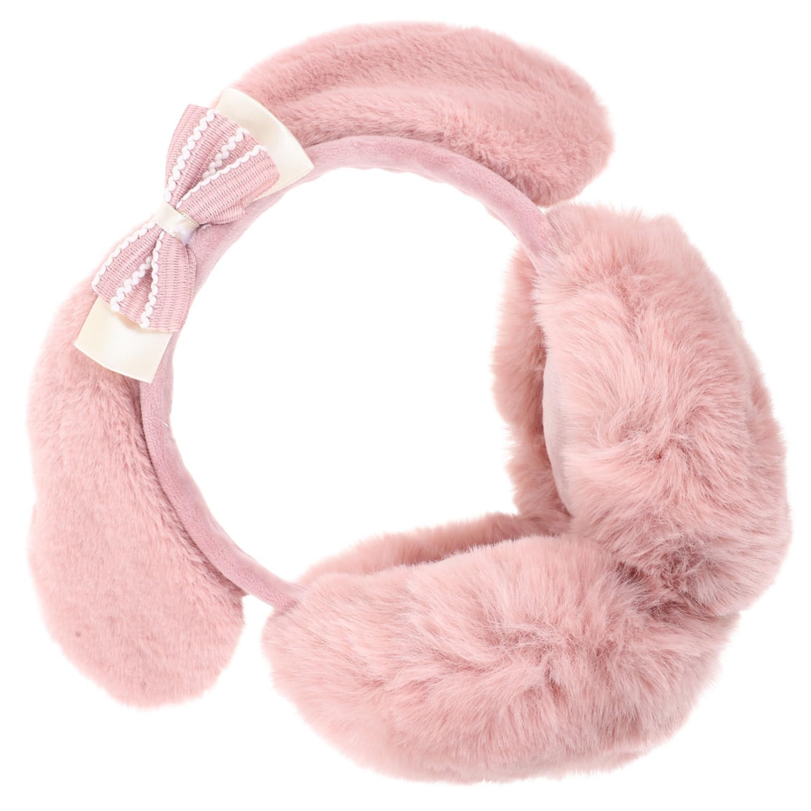 FOMIYES Ear Muffs for Women Soft Winter Ear Warmers Bow Headband Winter Women Fashionable Comfortable Protection