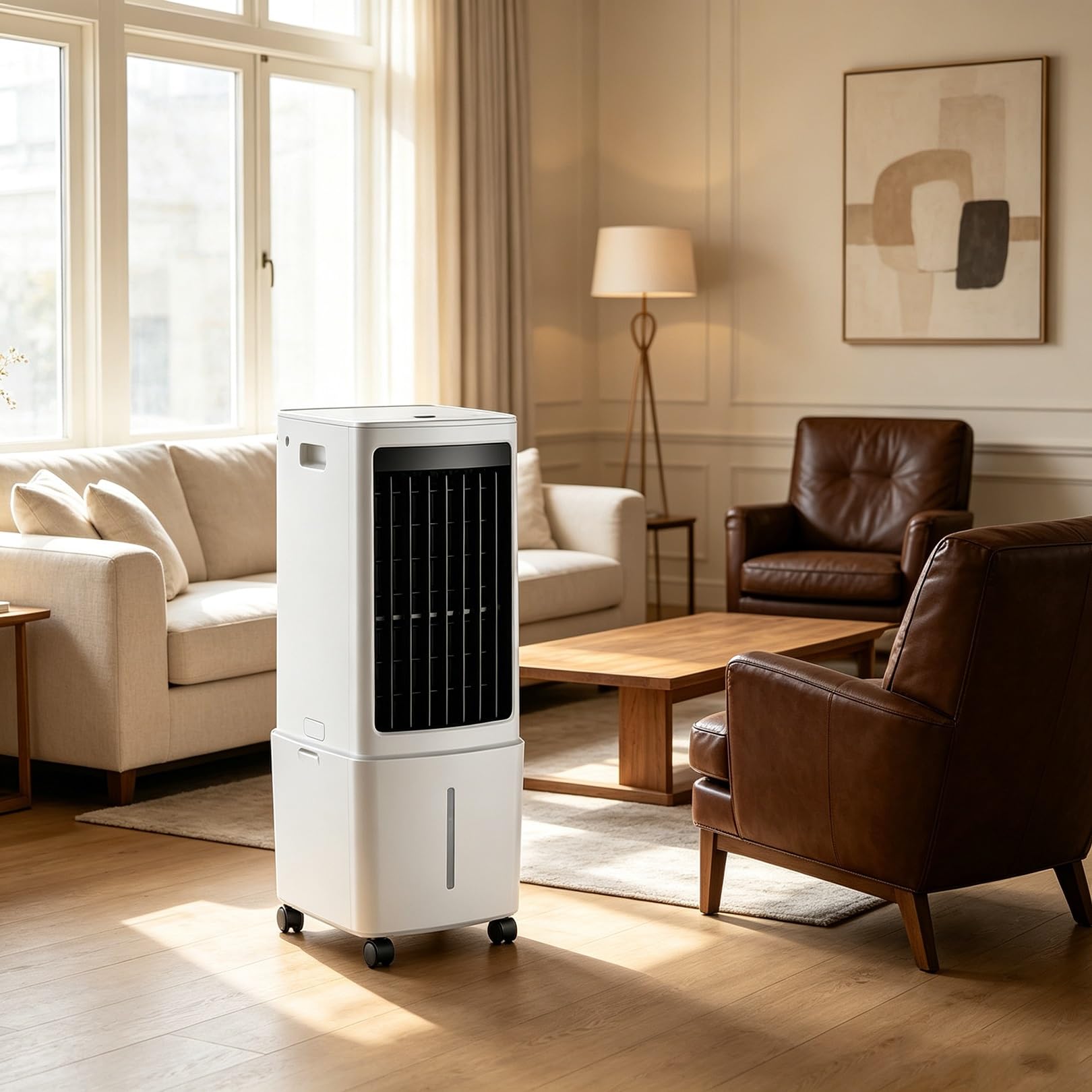 Mobile Air Conditioner Portable Evaporative Air Cooler Fan 3 Speed