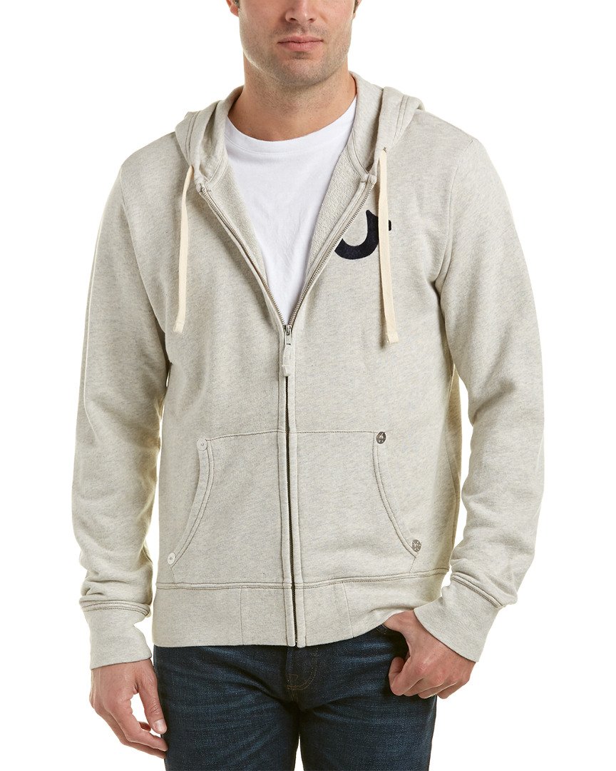 True Religion Men's Buddha Logo Zip 