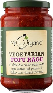 Mr Organic Tofu Sweet Red Pepper & Tomato Pasta Sauce 350g