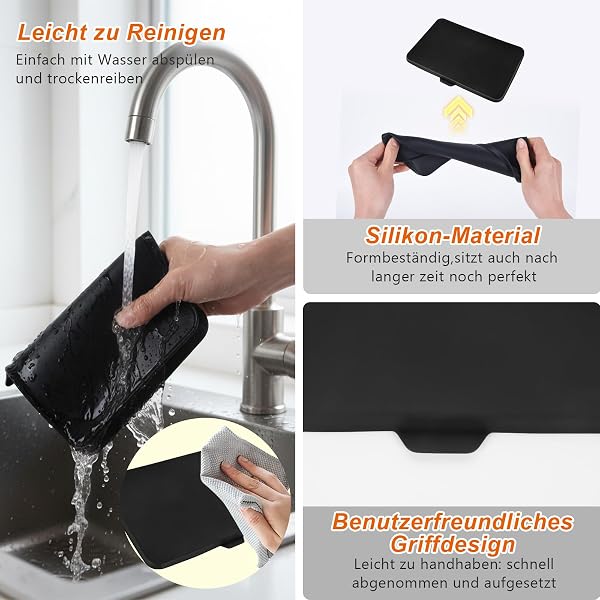 Pellicola protettiva per display per Vorwerk Bimby TM7, protegge il display da graffi e urti, accessorio di protezione per display nero - 2