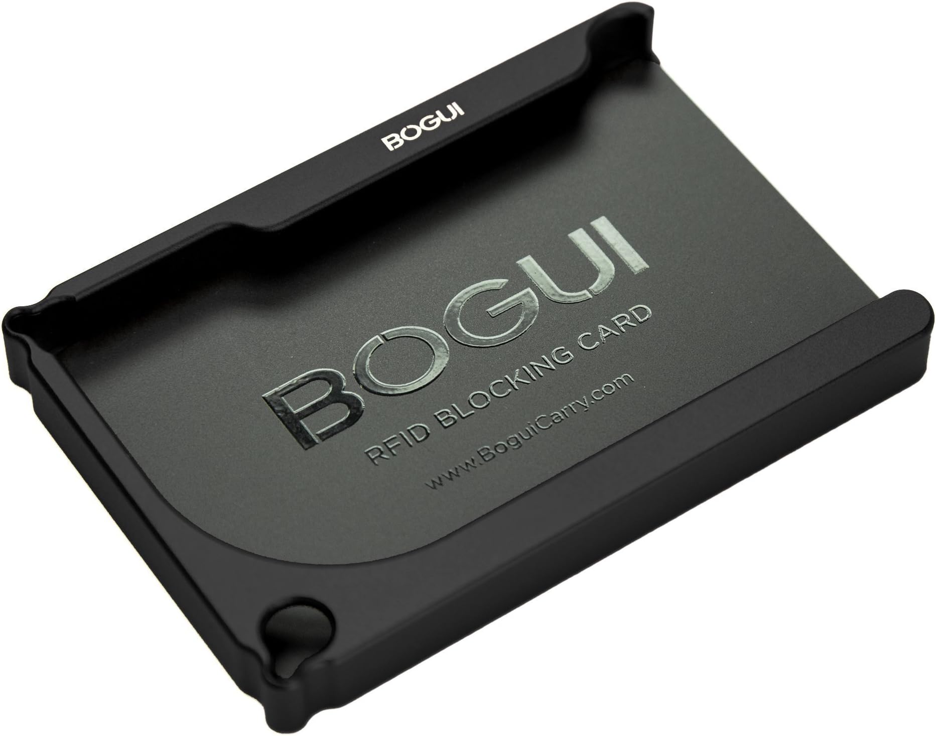 BOGUI Clik Premium Wallet, Black