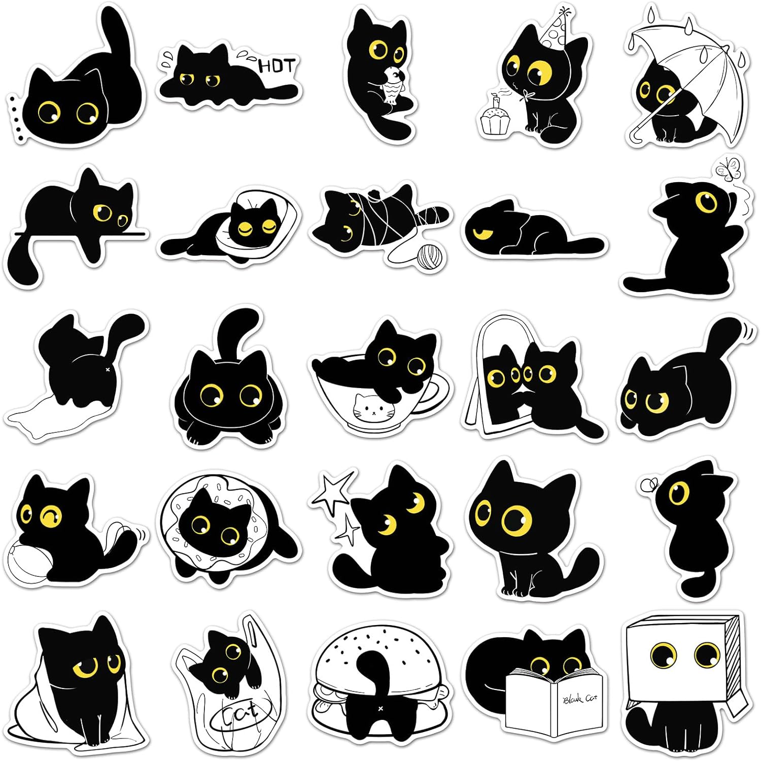 Animal Stickers for Kids, Waterproof Vinyl Stickers for Laptop Phone Guitar Kid Sticker Pack, Kid Classroom Prizes for Elementary Students Luggage Water Bottles Youth Adult Games, Non-Repeating