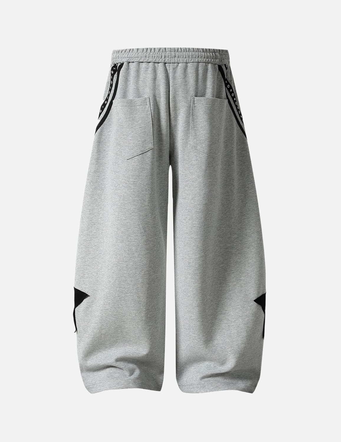 Aelfric Eden Baggy Barrel Sweatpants Star Graphic Wide Leg Sweatpants Women Men Stripes Y2k Unisex Pants Trousers - Image 4