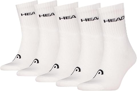 HEAD Sports Calcetines de tripulación Unisex adulto (Pack de 5)