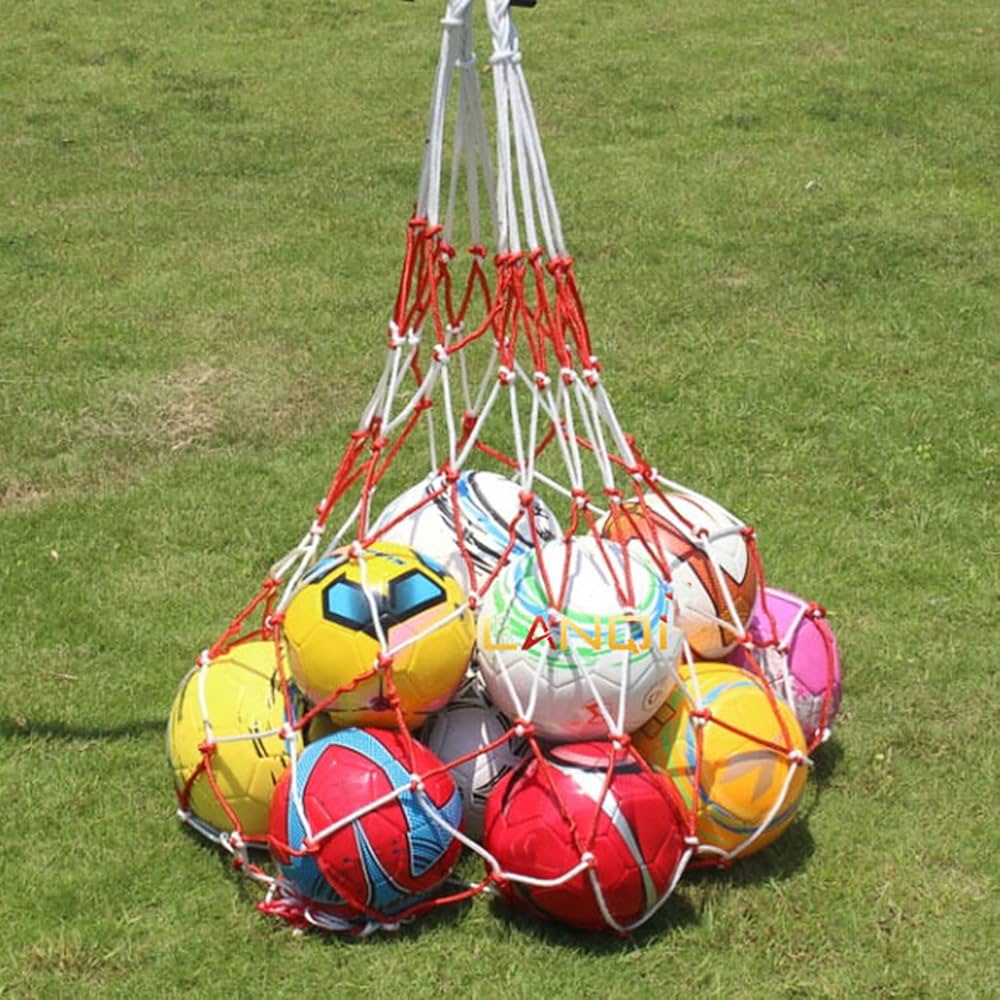 Amazon | ボールバッグ ボールネット 2点セット 10個入れ 特大