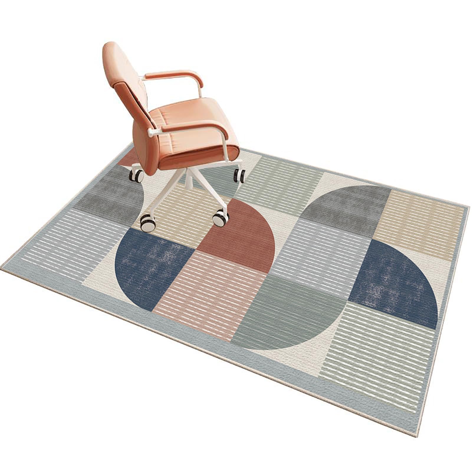 Office Gaming Chair Mat for Hard Floor, Computer Floor Mat for Carpet, Office Chair Carpet Protector Mat Carpeted Floor, Office Chair Rug Protector for Rolling Chair, Desk Chairmats 140 x 180 cm โ image 1