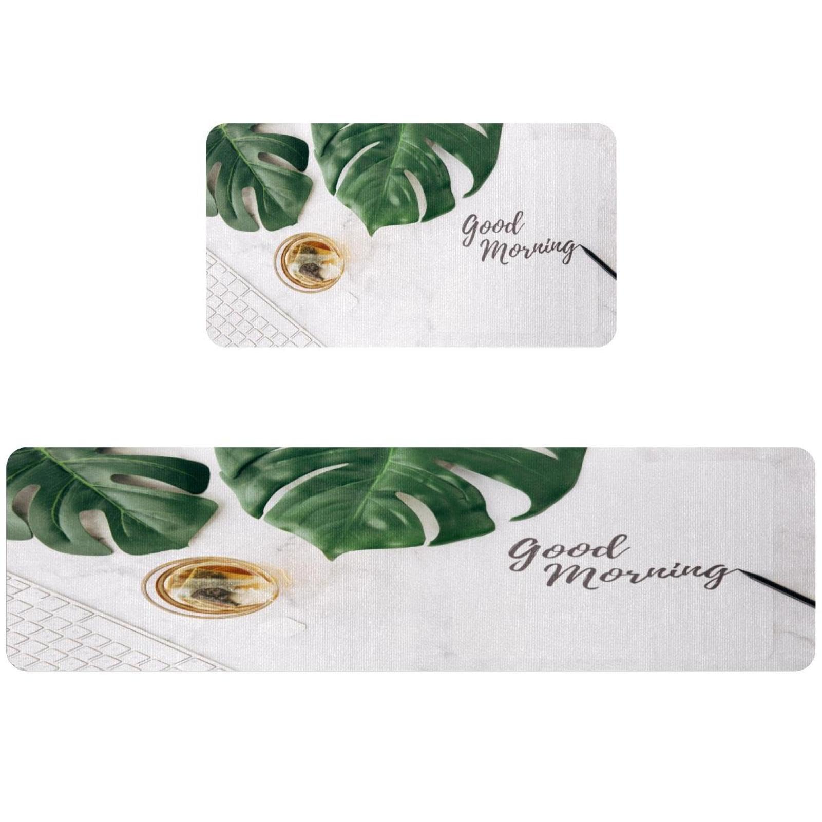 Tapete de cocina absorbente y lavable VAPOKF para un suelo siempre limpio