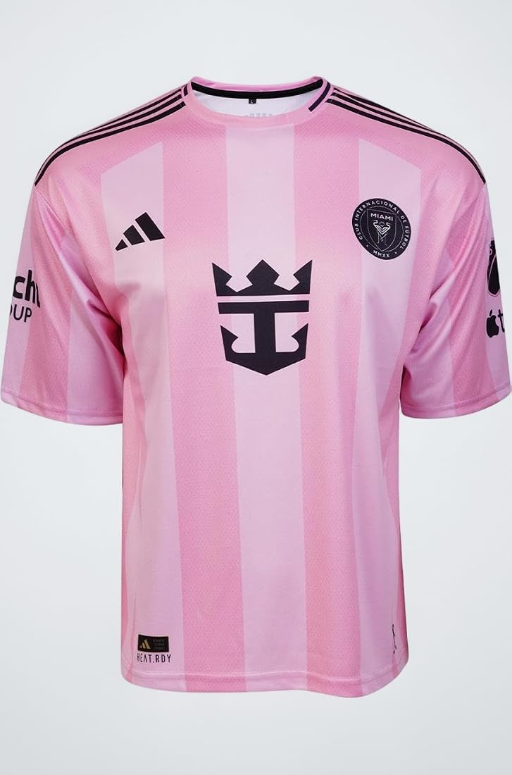 Pink Messi 10 Home Oversized Football Jersey (L) : Amazon.in