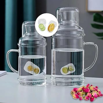 2 Pack Fruit Infuser water Bottle for Water Bottles - Make Fruit Water & Iced Tea in Wide Mouth Jars (Hydro Flask Compatible)