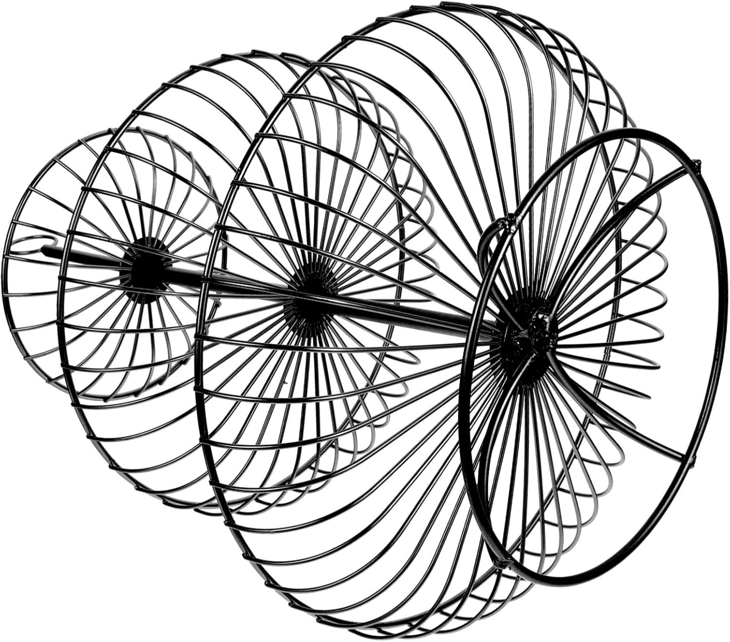 Cabilock Fruit Bowl Basket Kitchen Storage Metal Bread Basket Fruit Organizer Stand