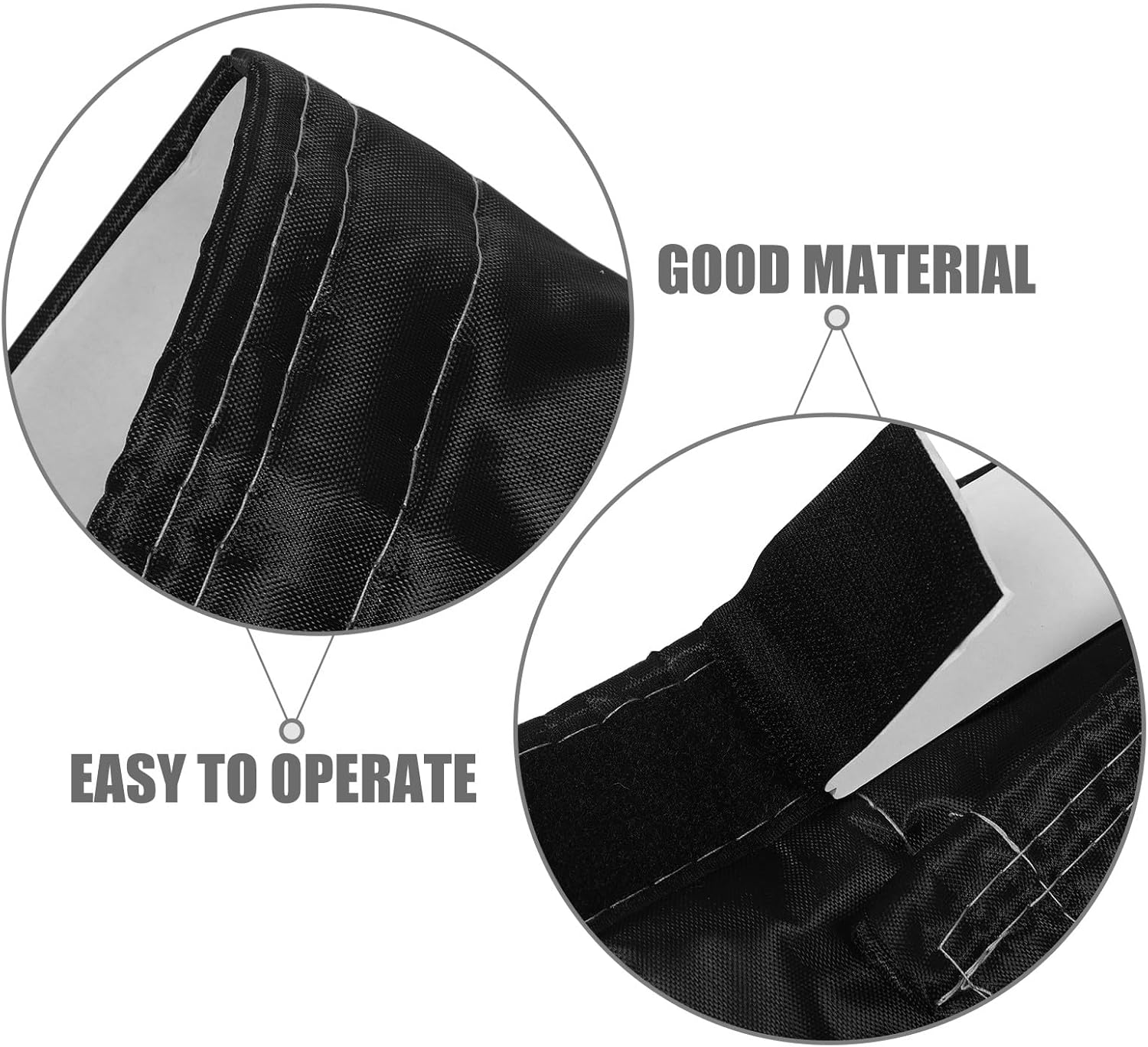 Generic Fireproof Cover Draft Guard - Windproof Thermal Barrier Draft Stopper Winter Fireplace Insulated Blanket for Home Gatherings 45.59x34.19x1.97