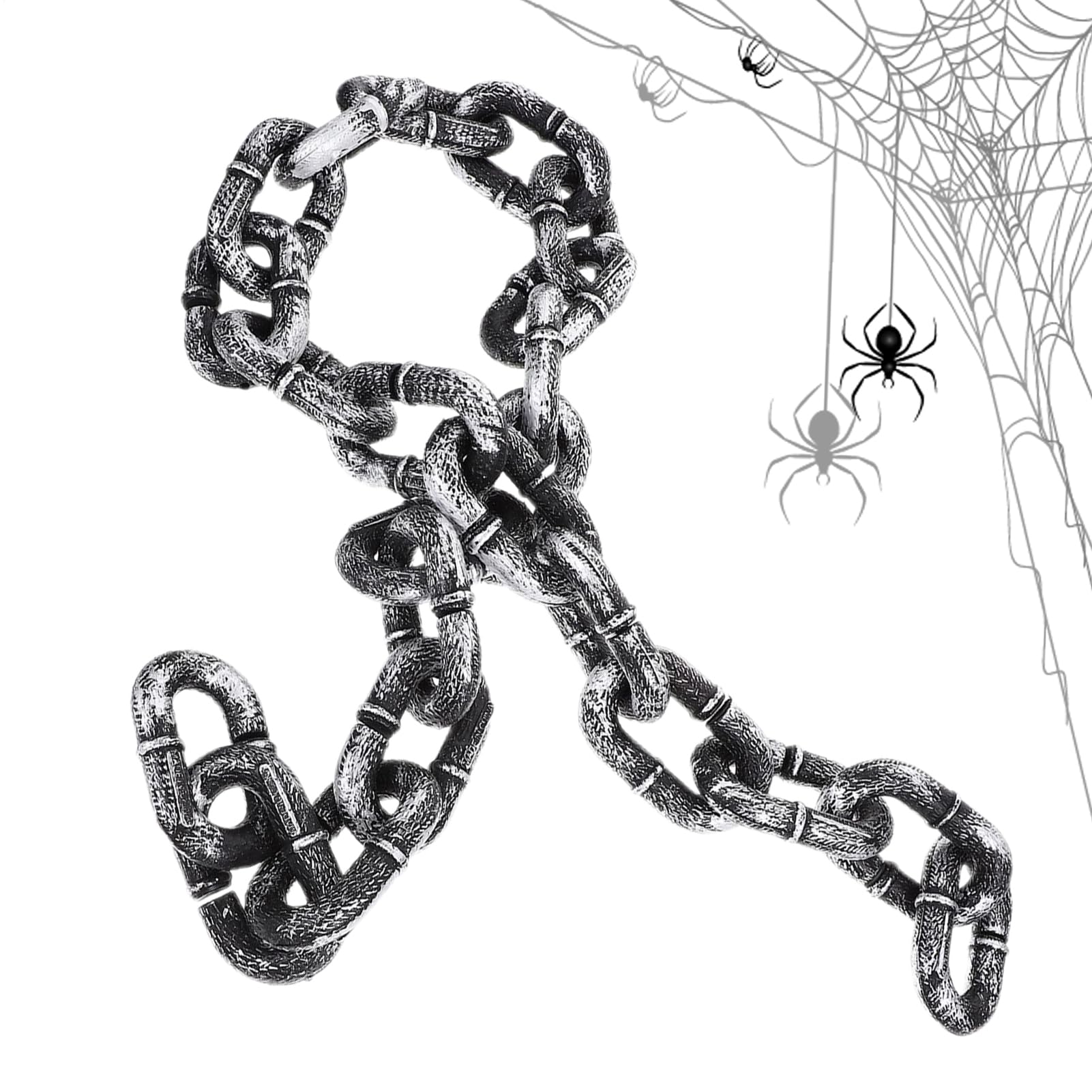 Chaînes Décoratives d'Halloween - Accessoires réalistes de 1,5M pour maison hantée