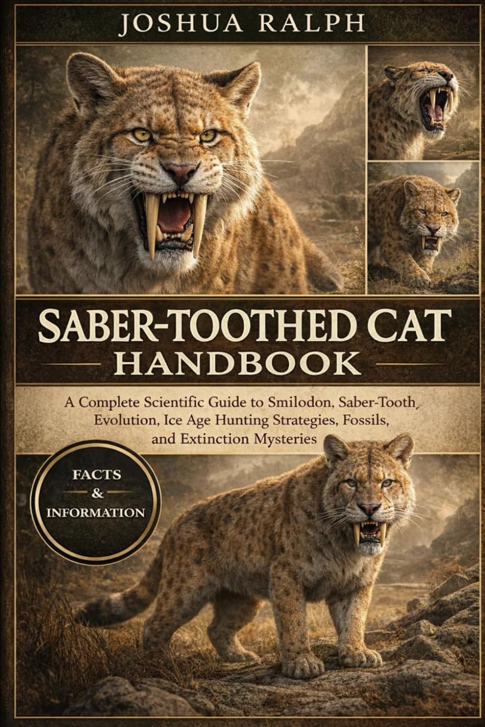 SABER-TOOTHED CAT HANDBOOK: A Complete Scientific Guide to Smilodon, Saber-Tooth Evolution, Ice Age Hunting Strategies, Fossils, and Extinction Mysteries