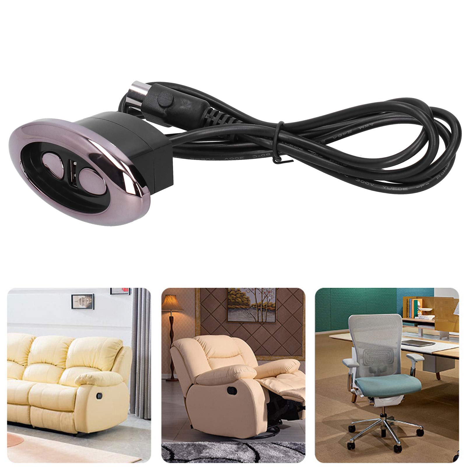 Okin Interruptor Reclinable Eléctrico De Repuesto Para Silla, image size:1601x1601