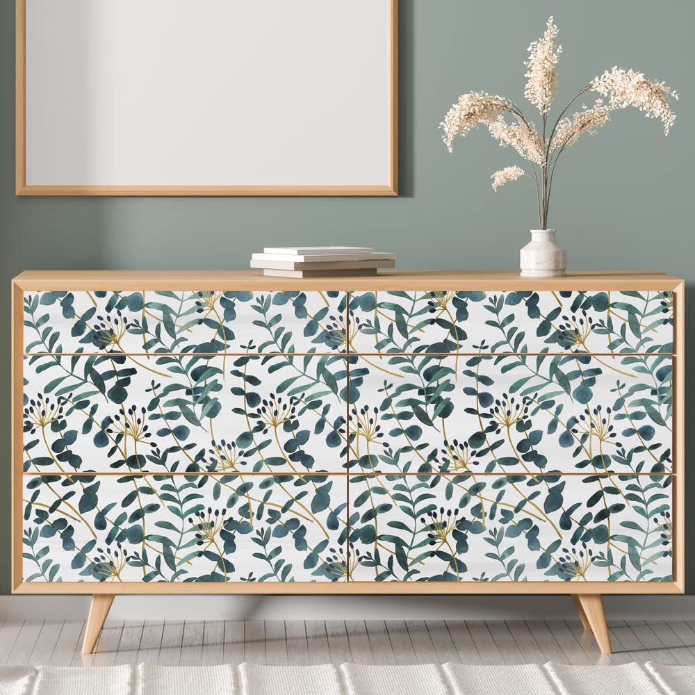 Film Adhésif KINA Pour Meubles Et Murs - Antidérapant, Imperméable, Motifs Variés 40x300 Cm