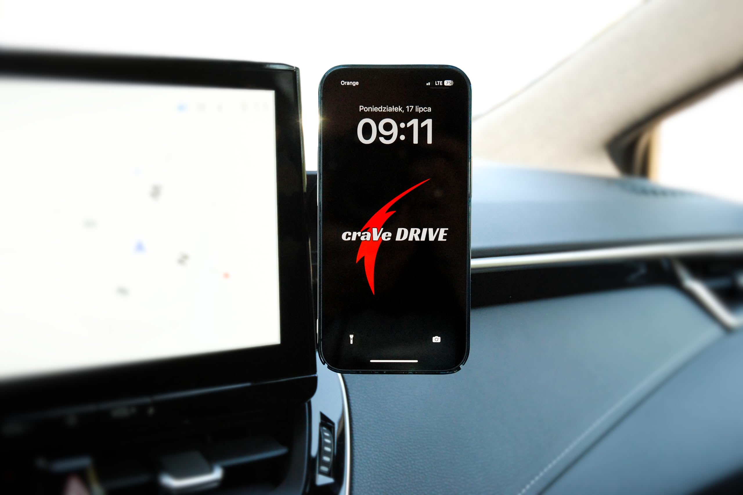 Supporto Magnetico per Cellulare Toyota Corolla XII E21 2022+ Facelift I 360° Wireless Quick Charge 15W I Porta Cellulare con ricarica wireless