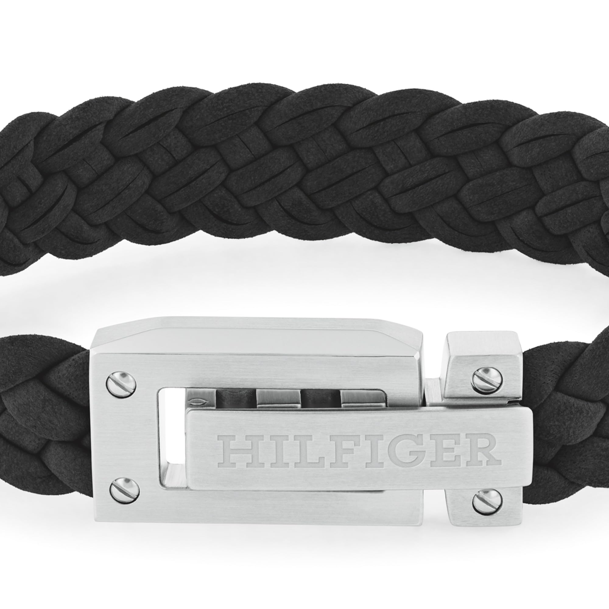 Tommy Hilfiger Jewelry Lederarmband für Herren Schwarz - 2790517