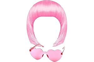 Neon Pink Wig: Party-Ready Radiance for Glow-in-the-Dark Extravaganzas