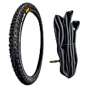 MATELCO 26 x 2.35 Cycle Tyre Tube Combo for MTB Cycle (Black) (Double Combo) gallery image