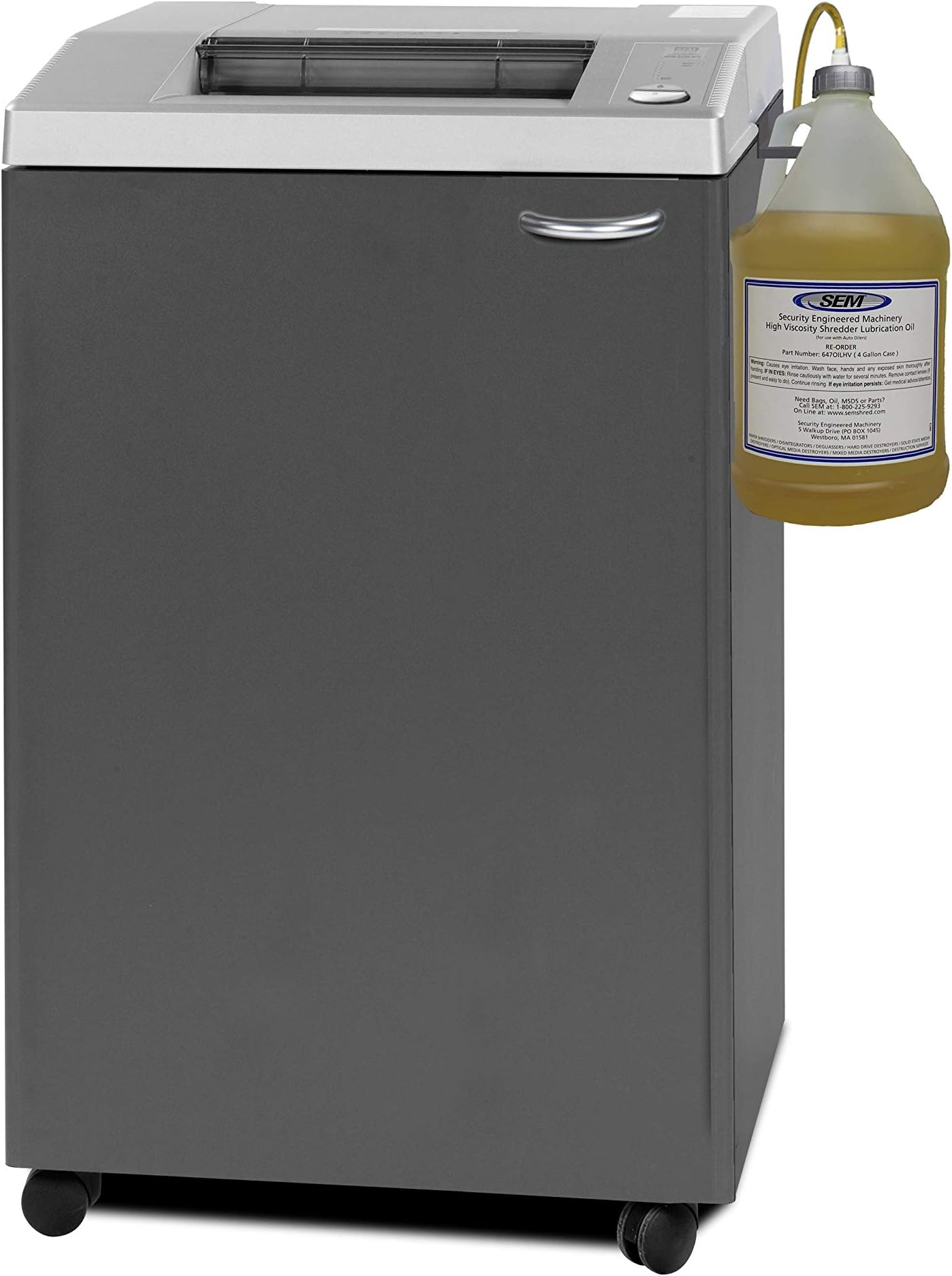 SEM Model 2226CC/3WO NSA Listed, Level 7 High Security Paper Shredder with Automatic Oiler