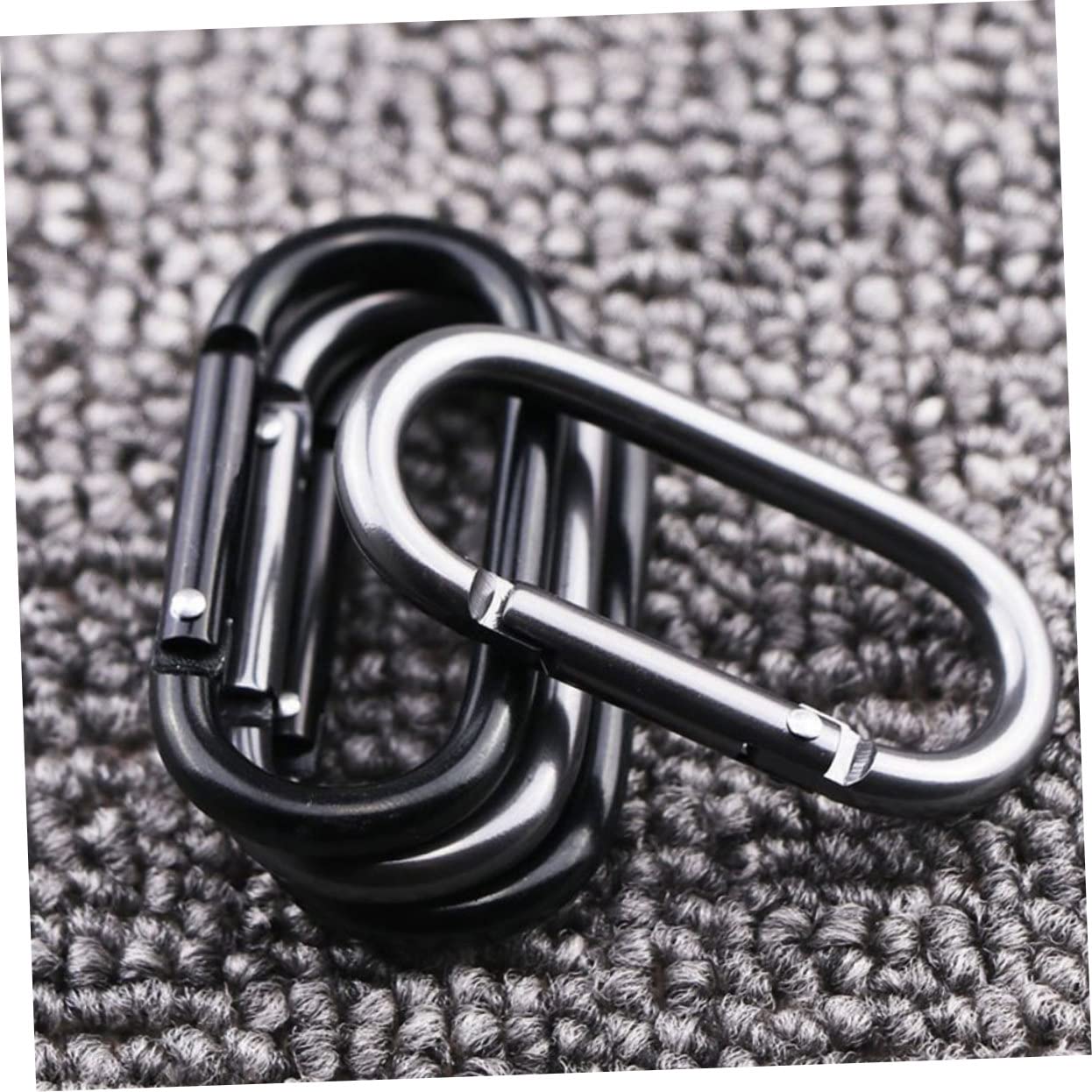 UPKOCH 3 Sätze Oval Buckles Für Wasserflaschen Und Taschen Praktische Karabiner Für Camping Und Outdoor Aktivitäten Und Langlebig 20 Stück * 3