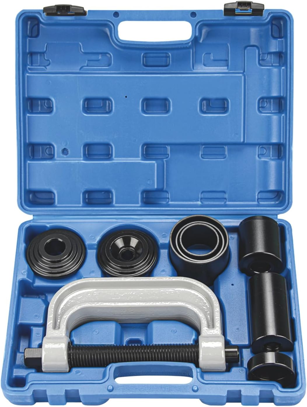 10Pcs Heavy Duty U Joint Removal Tool Kit & Ball Joint Press Kit for 4x4 Adapters, for Most 2WD and 4WD Cars and Light Trucks