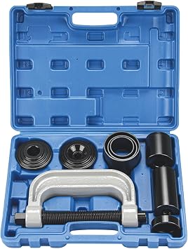 10Pcs Heavy Duty U Joint Removal Tool Kit & Ball Joint Press Kit for 4x4 Adapters, for Most 2WD and 4WD Cars and Light Trucks