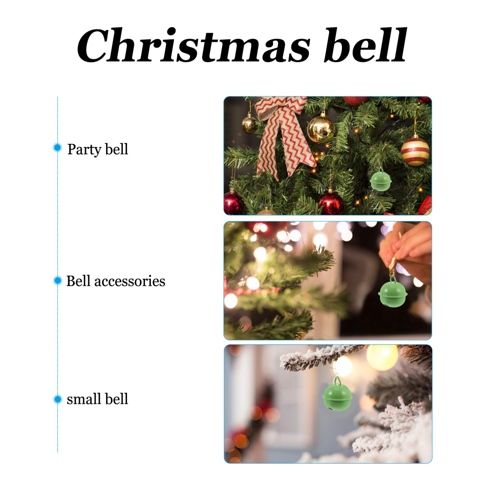 Campanella a mano, campanelle, campanelle for la casa, 2 pezzi Jingle artigianale natalizio Albero di Natale da appendere Decorazioni natalizie Belli Decorazioni natalizie Ciondoli for albero di Natal