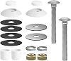Diving Board Bolt Kit, Diving Board Mounting Kit for Two Hole Residential Pool Diving Board, Diving Board Bolts Kit Compatible Diving Boards for Inground Pools