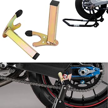 Motorcycle Stand Claw Holder Bracket for Motorcycle Claw Fork Mount for Mounting Stand Motorcycle Stand Hook Rear Stand for Motorcycle Lifter Motorcycle Stand Load Capacity up to 400 kg 1 Pair