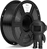 ELEGOO PLA+ Filament 1.75mm Black 1KG, High Toughness PLA Plus 3D Printer Filament Dimensional Accuracy +/- 0.02mm, 1kg Spool(2.2lbs) Fits for Most FDM 3D Printers