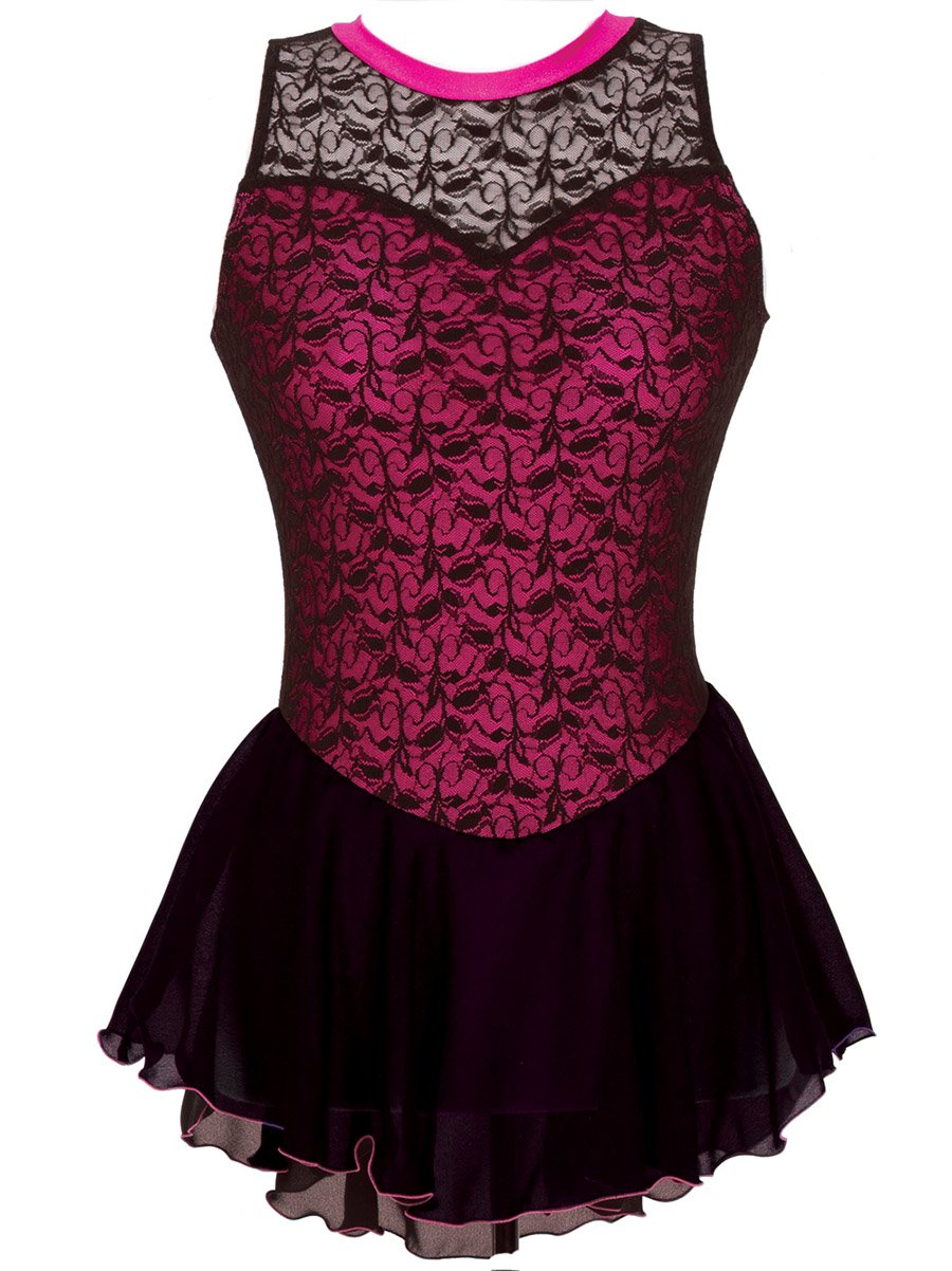 Jerry's Figure Skating Dress 139 (Adult Medium, Pink)