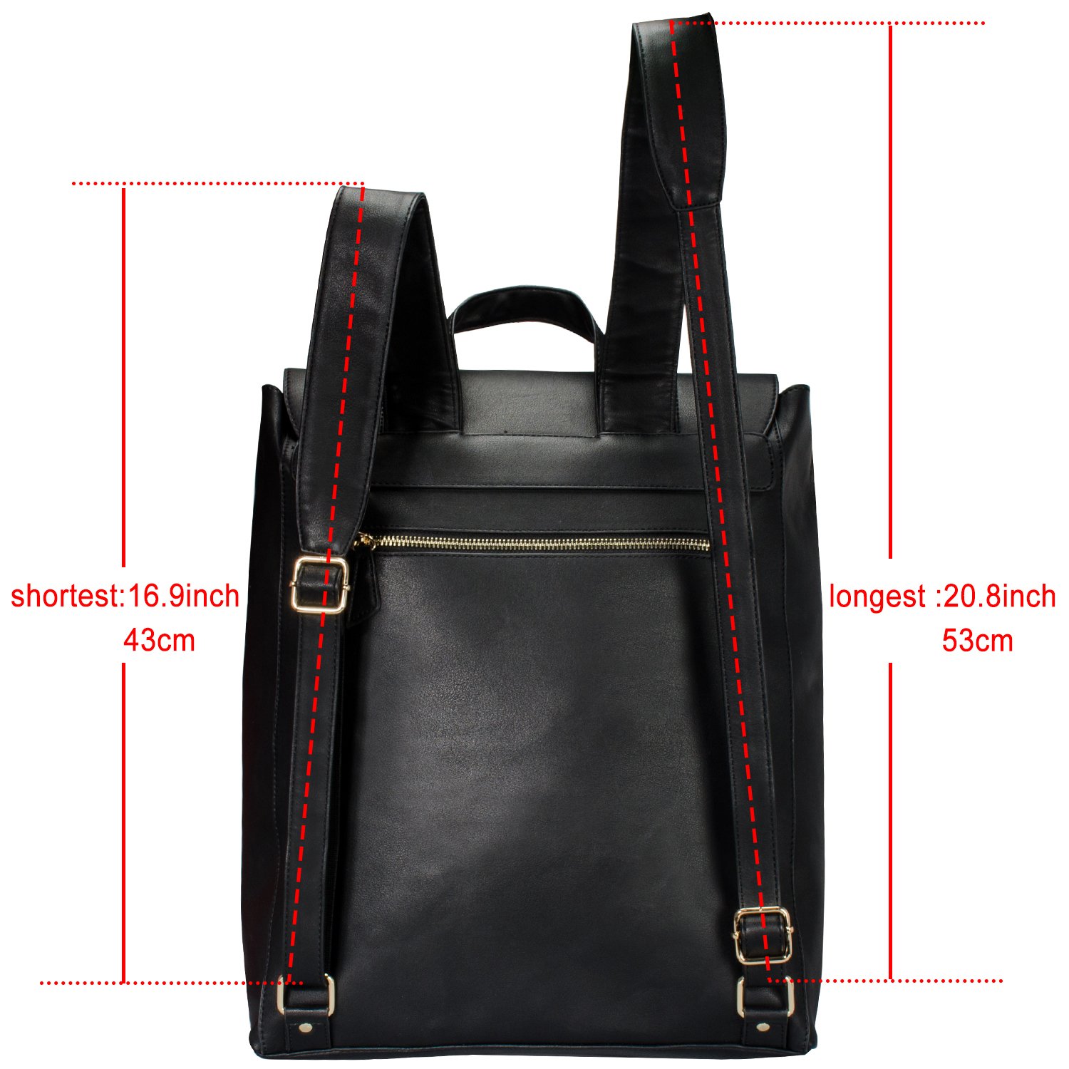 Estarer Women Detachable Tassel Keychain Backpack for 14-15.6 Inch Laptop,PU Leather Satchel Rucksack Handbag for Teen Girls