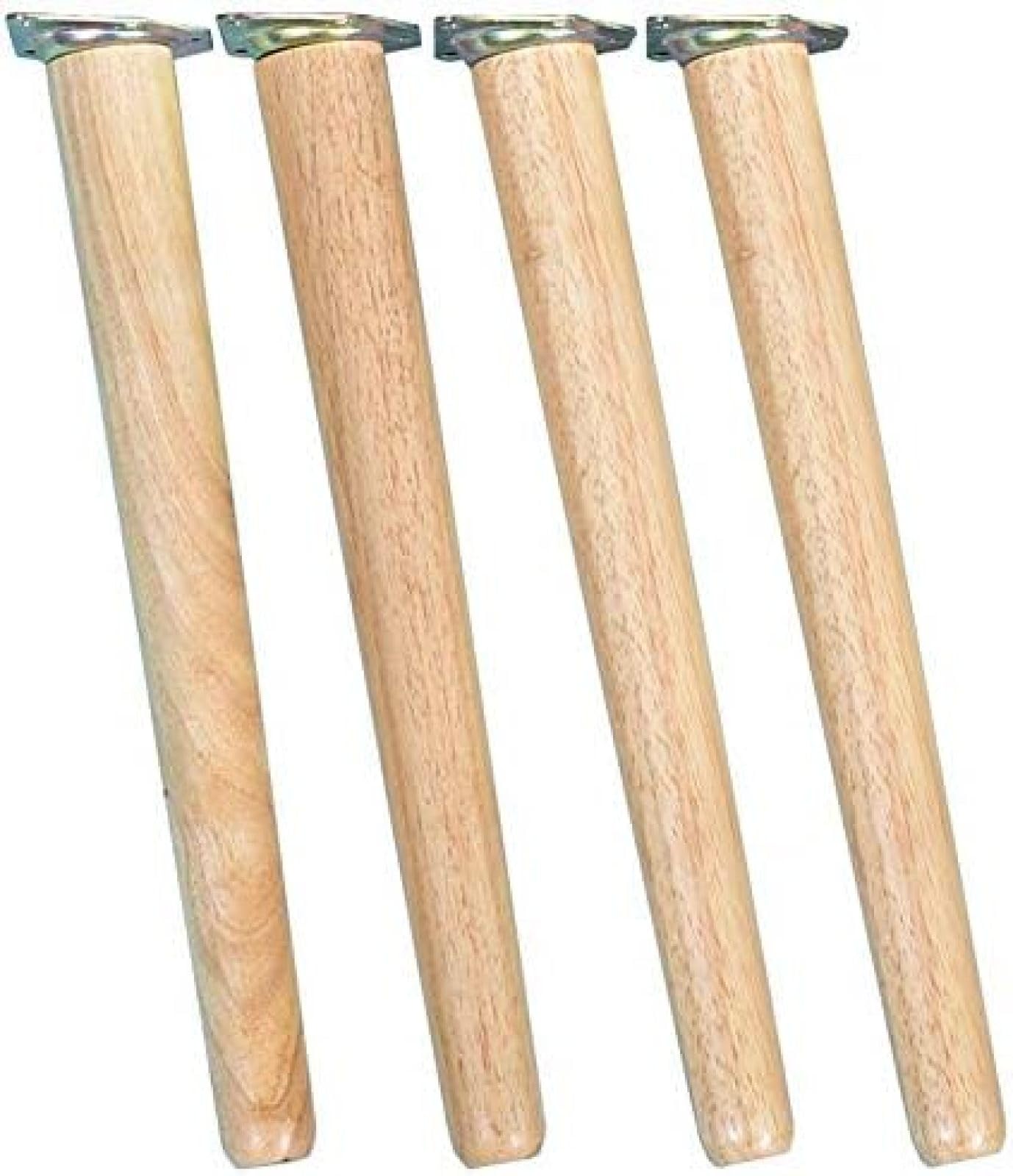 Pieds de table en bois massif 70 cm pour réparer un meuble instable