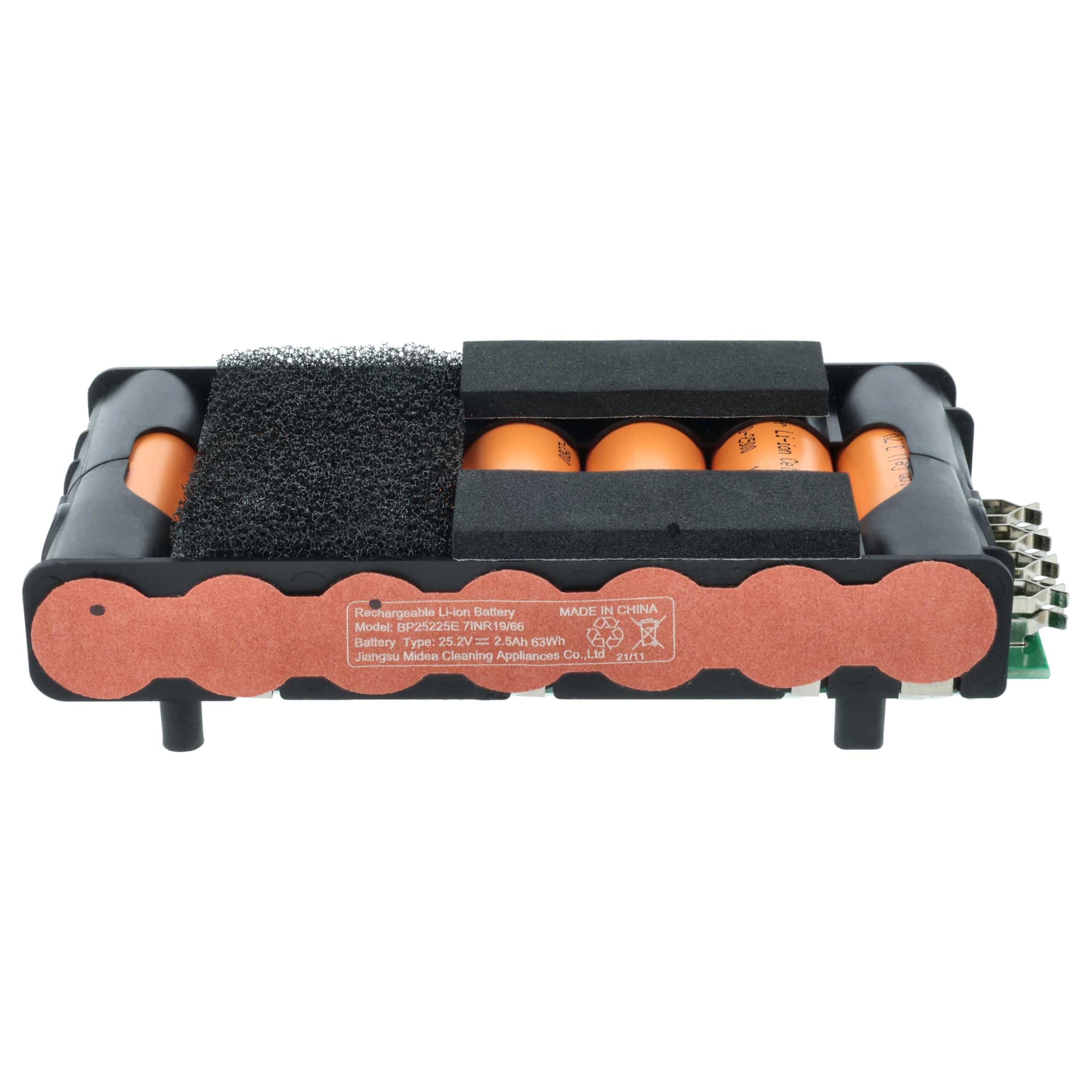 vhbw Bateria kompatybilna z Beko ARCELIK SD-3061 odkurzacz (2500 mAh, 25,2 V, Li-Ion)