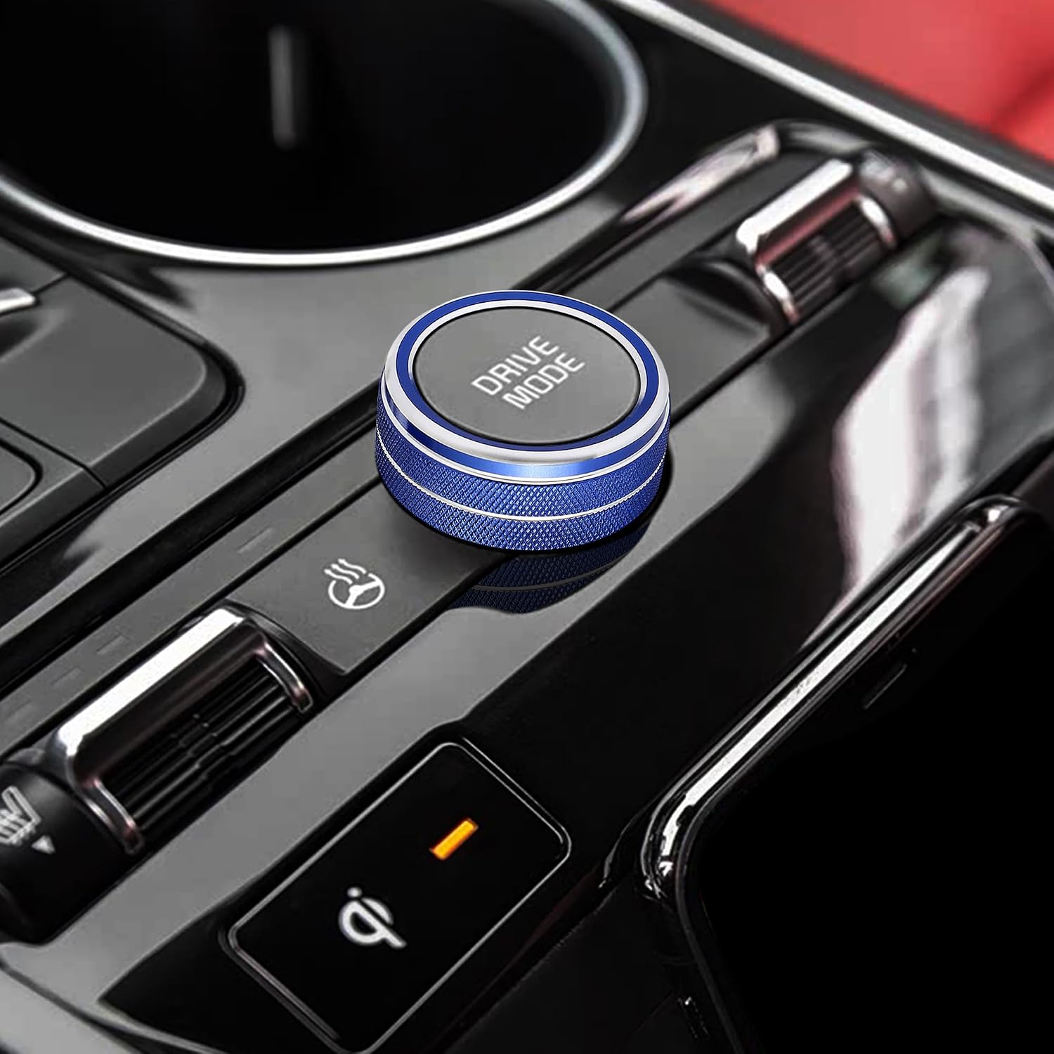 TOMALL アルミニウム ギアシフトアウターリング ドライブモード ノブカバー 3個 Kia K5 第5世代 2020-2025