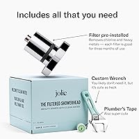 Vista 3 de THE JOLIE FILTERED SHOWERHEAD - Filtro de ducha de alta presión clínicamente probado para un cabello y una piel más saludables, reduce la caída