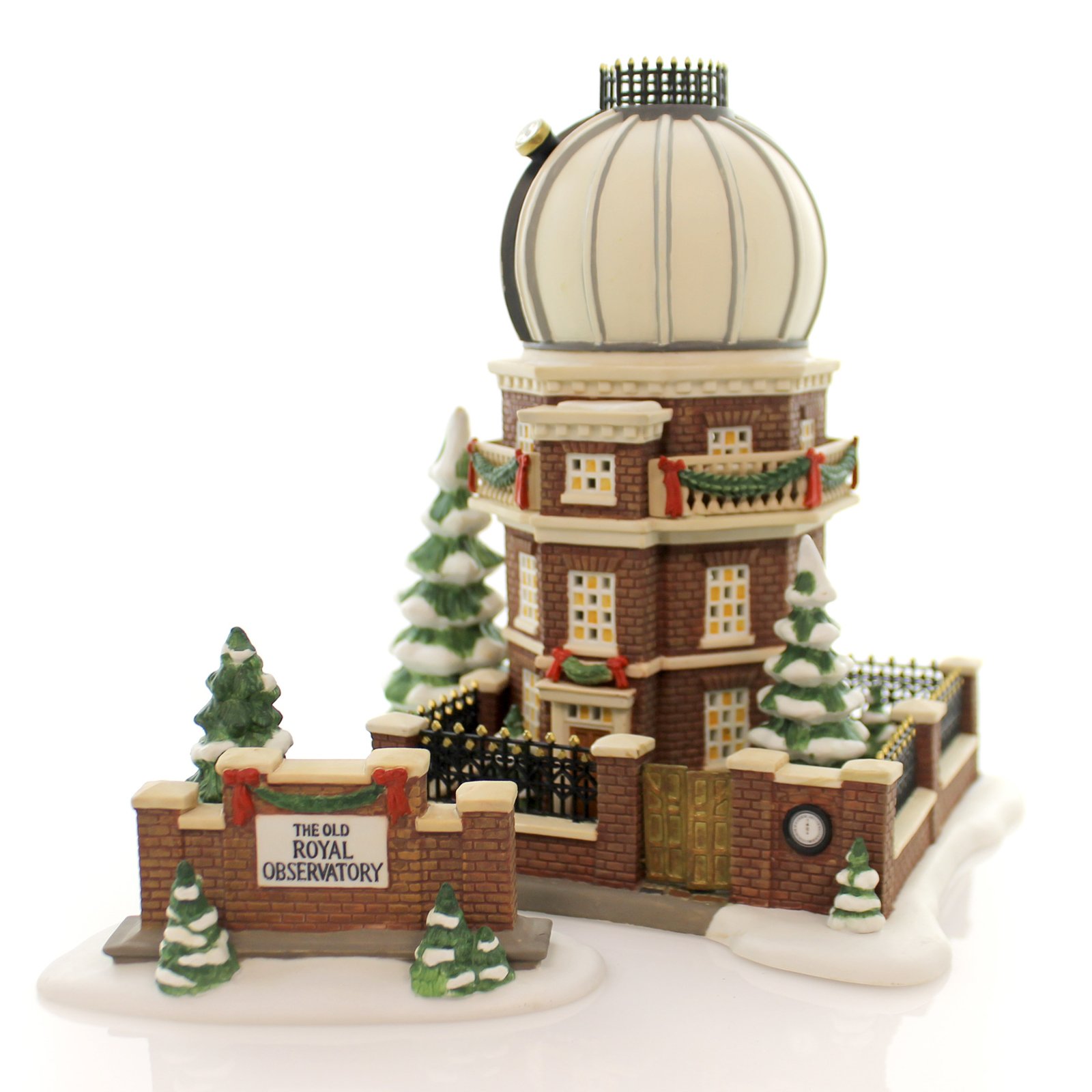 Department 56The Old Royal Observatory (Set of 2), Limited Edition, Historical Landmark Series, Heritage Village, Dicken's Village, 58453, Retired, Porcelain House, Dept 56, D56