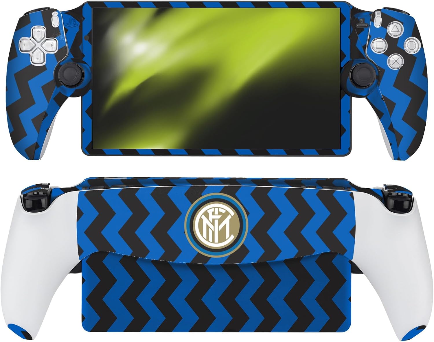 Head Case Designs Officially Licensed Inter Milan Home 2020/21 Crest Kit Vinyl Sticker Skin Decal Cover Compatible with Sony PS5 PlayStation PS Portal