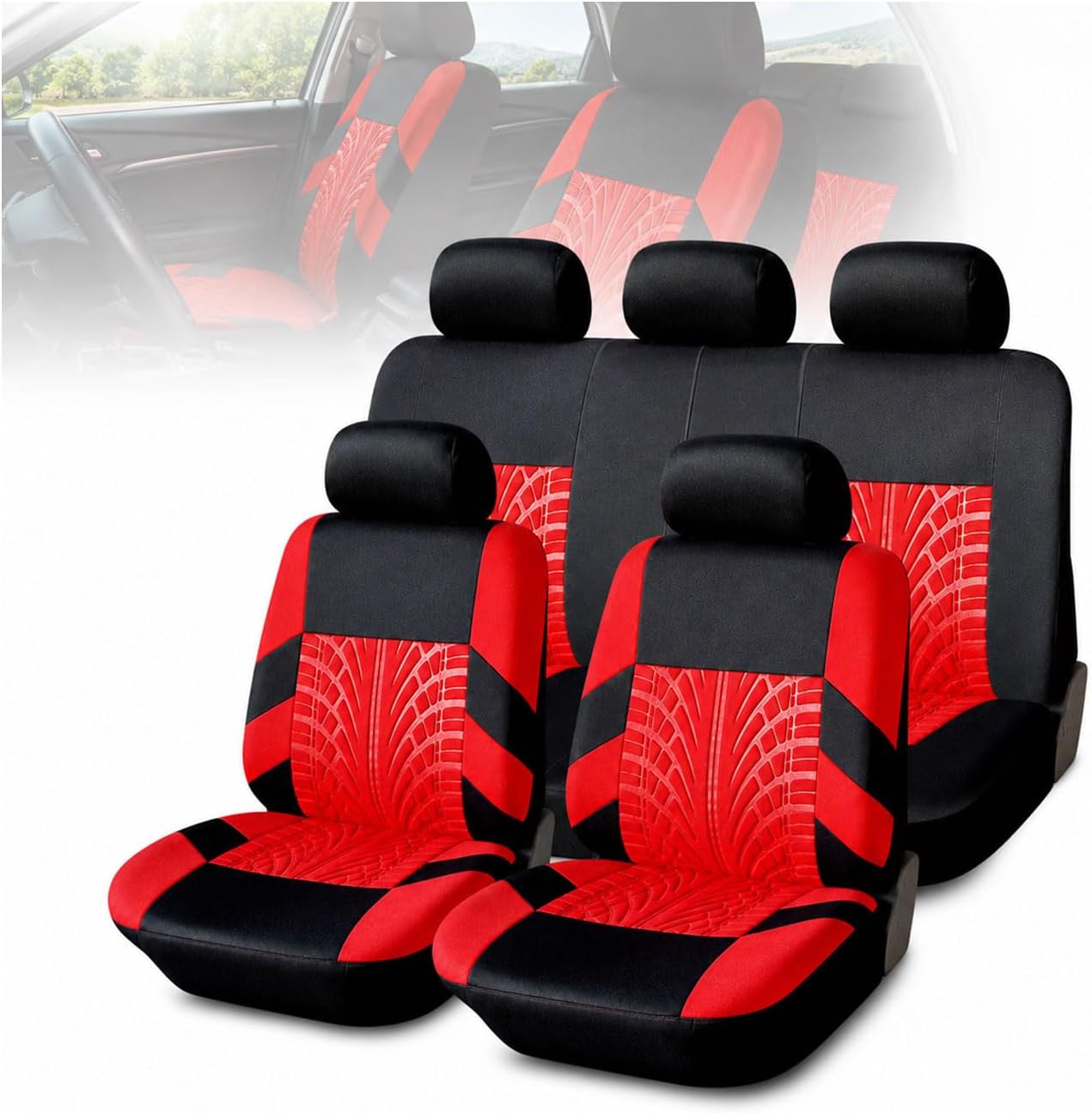 Car Seat Covers Full Set for Suzuki SX4 2007-2013