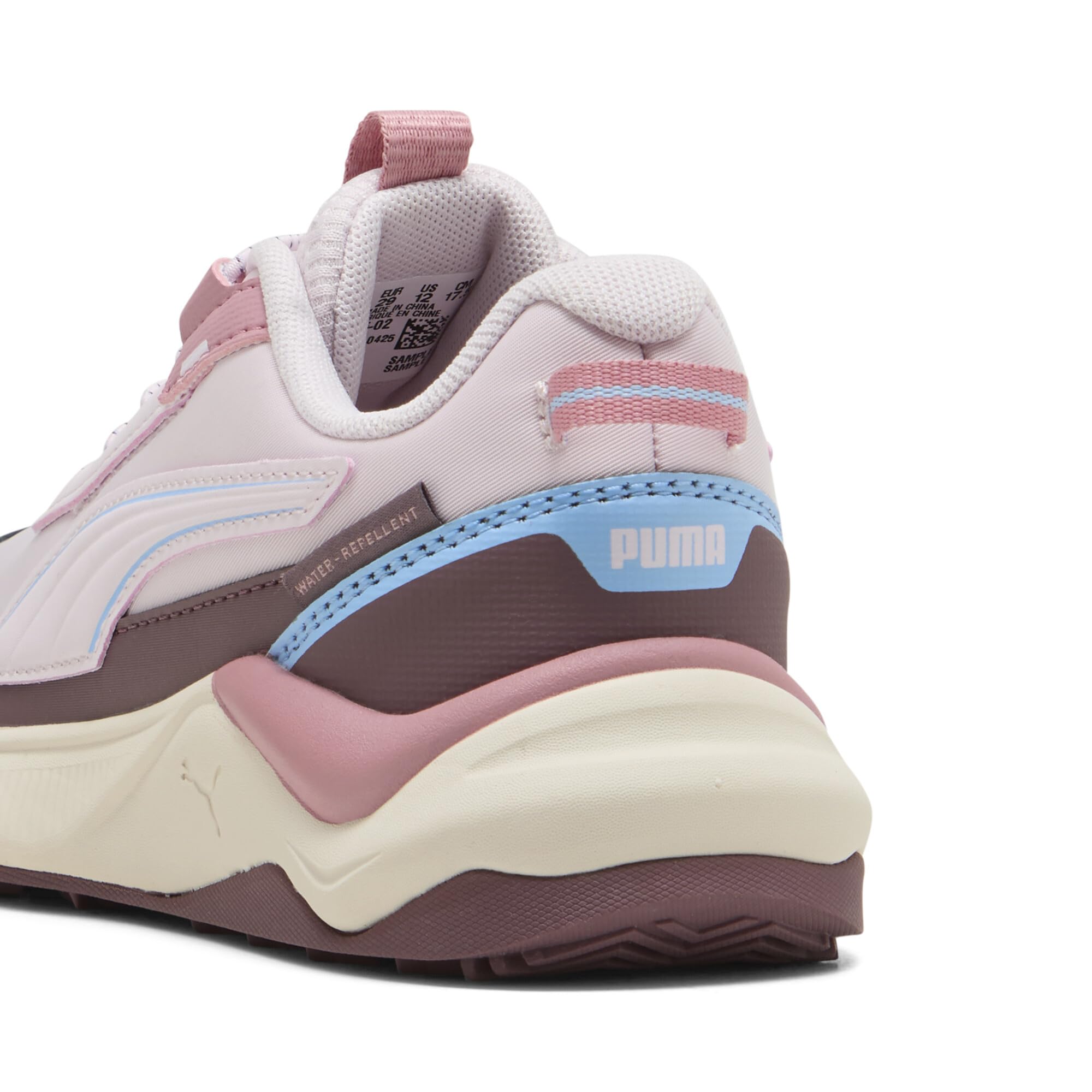 Puma Evolve 2.0 Trail LO PS Sneaker, pudrowy różowo-niebieski Guppy-Rich Cocoa, 10 UK dziecko