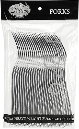 Vista 18 de Lillian tablesettings 48 cubiertos de plástico., Cuchara para sopa, Transparente Claro