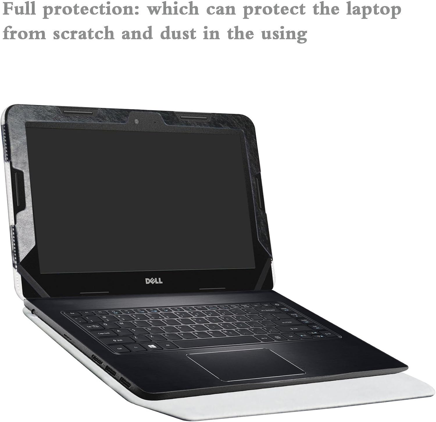 Protective Case Cover for Dell Chromebook 11 3189 3180/Inspiron Chromebook 11 3181/Latitude 11 3180 3190 Education Series Laptop 11.6"(Note:Not fit Dell Chromebook 11 5190 3120),Black image 5