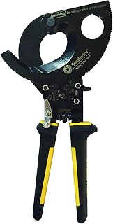 Southwire Ratcheting Cable Cutter - 750 MCM Copper & Aluminum Wire Cutter, Hardened Steel Blades, Comfort Grip