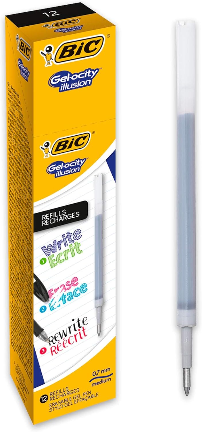 BIC 944098 Gelocity Illusion Erasable Gel Pen Refills