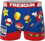 Freegun Homme Fgsmb/1/Bm/Pk3 Boxeur Ajusté, Jaune/Rouge/Blanc, L EU - 5